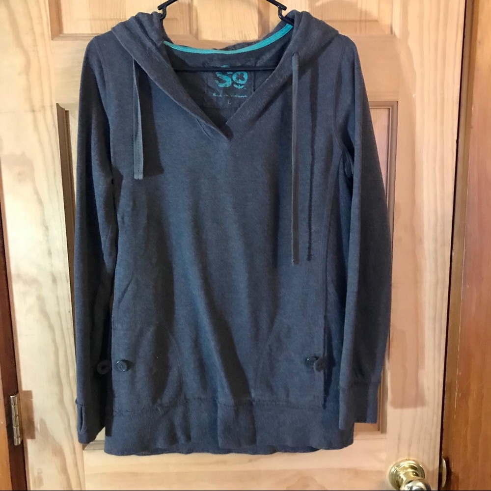 Gray hoodie